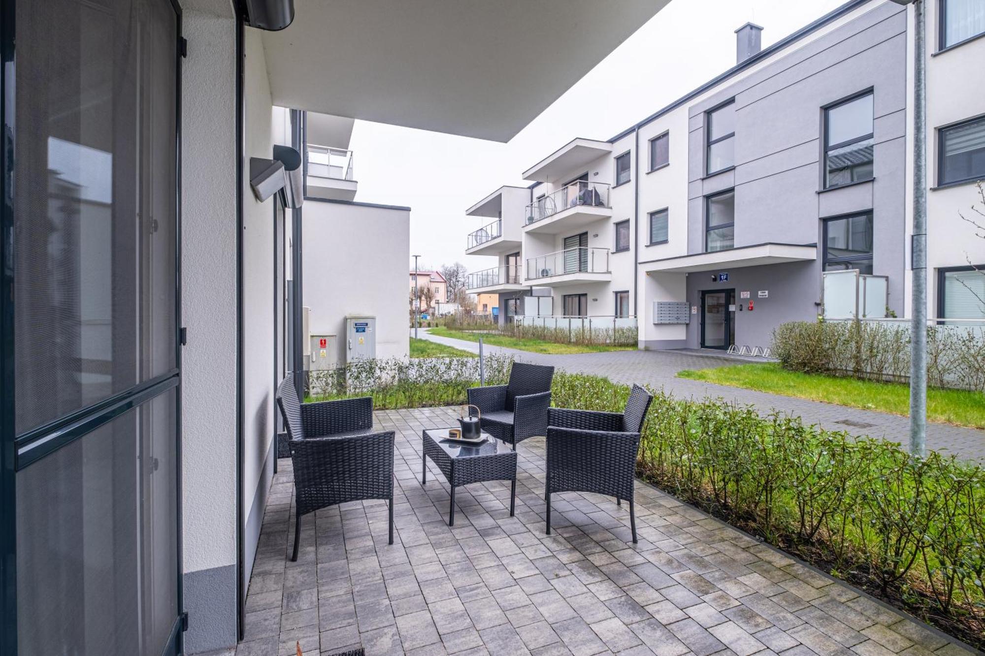 Flatbook Apartamenty - Sztutowo Baltic Twins Z Parkingiem Dış mekan fotoğraf